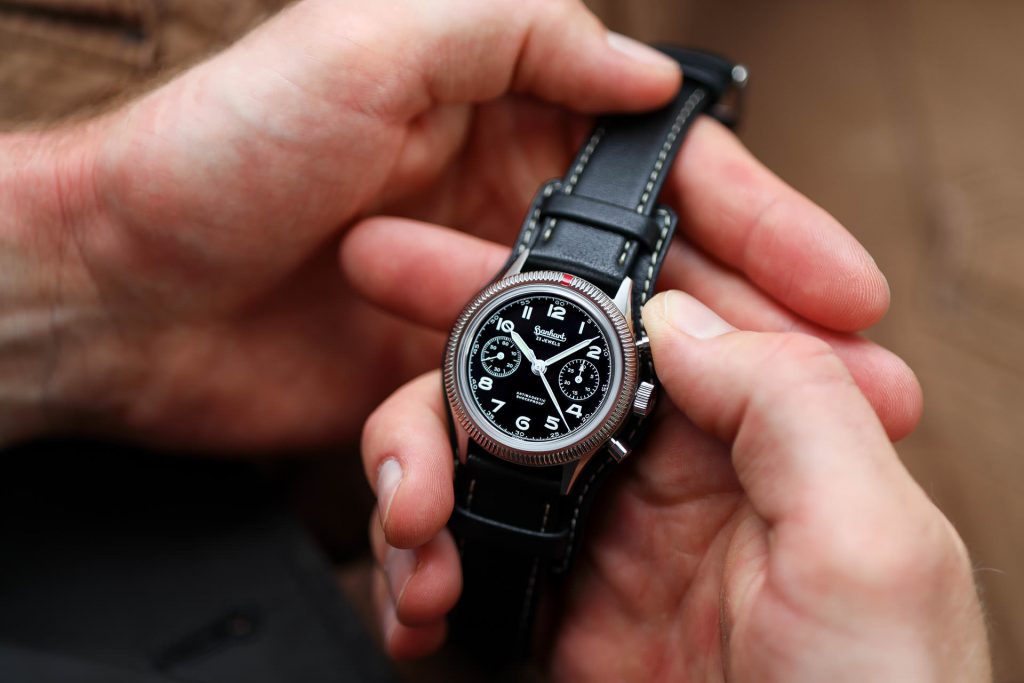 Hanhart 417 chronograph outlet