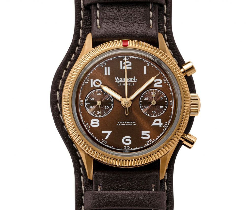 417 Bronze Copperhead Hanhart Chronographen