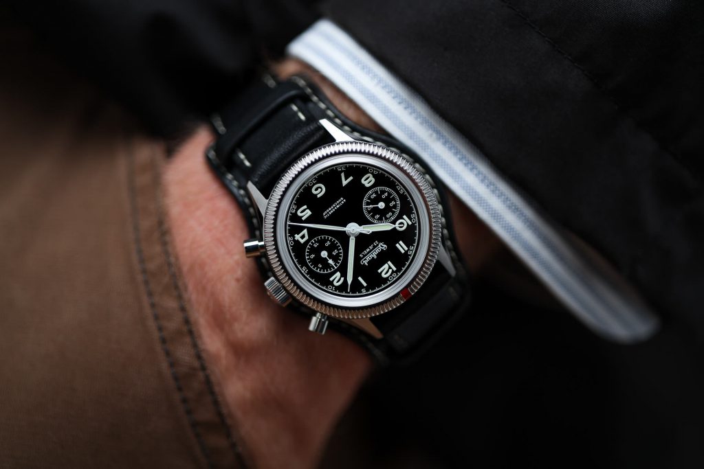 417 ES 1954 Hanhart Chronographen