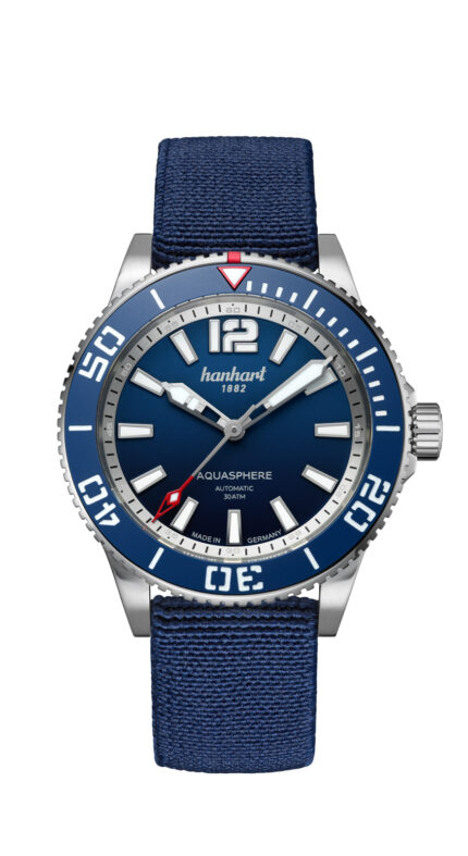 AQUASPHERE-Ocean-Fade-Lünette-blau-Hookstrap
